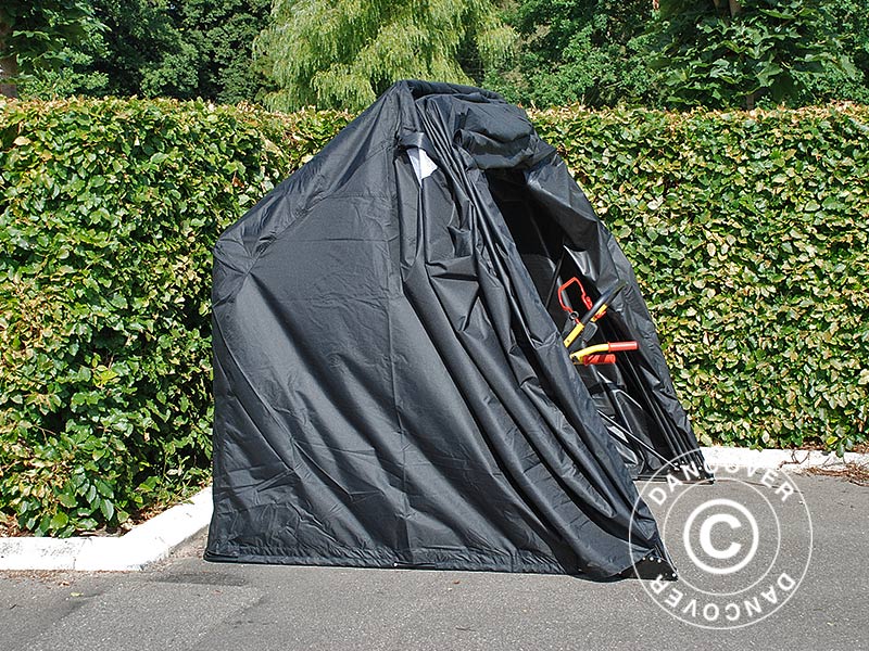 Folding garage (MC), 1.05x2.7x1.57 m, Black