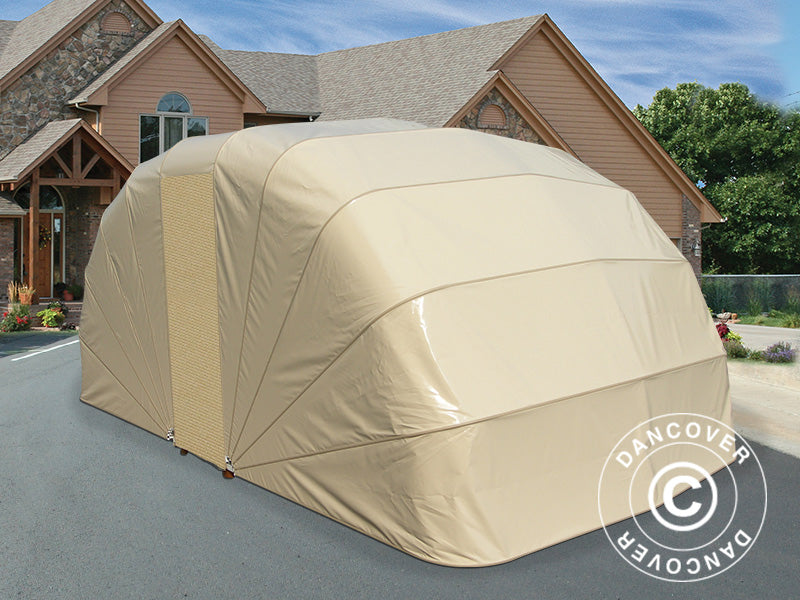 Folding garage (Car), 2.5x4.7x2 m, Beige