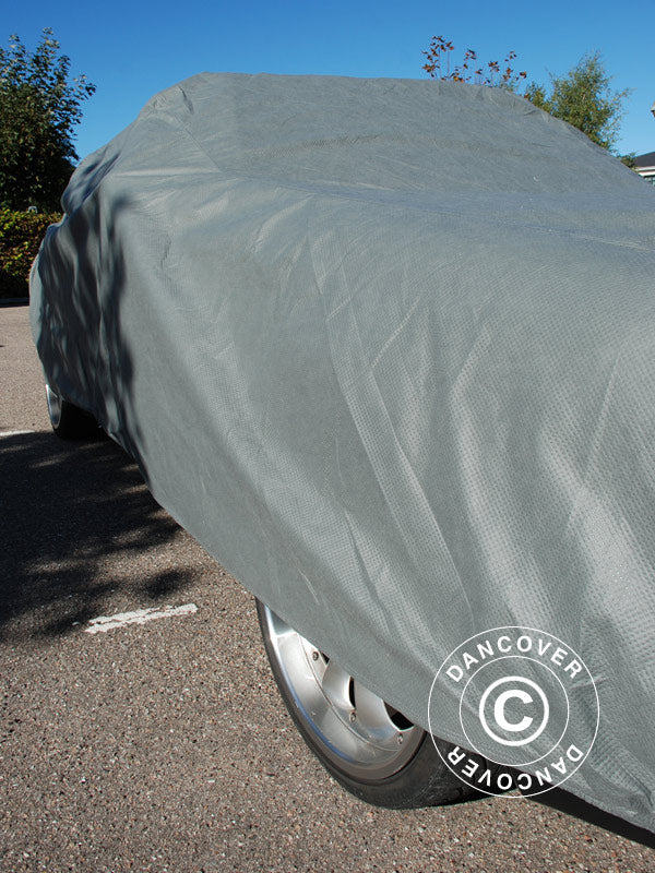 Car Cover Premium Plus, 4.7x1.66x1.27 m, Grey