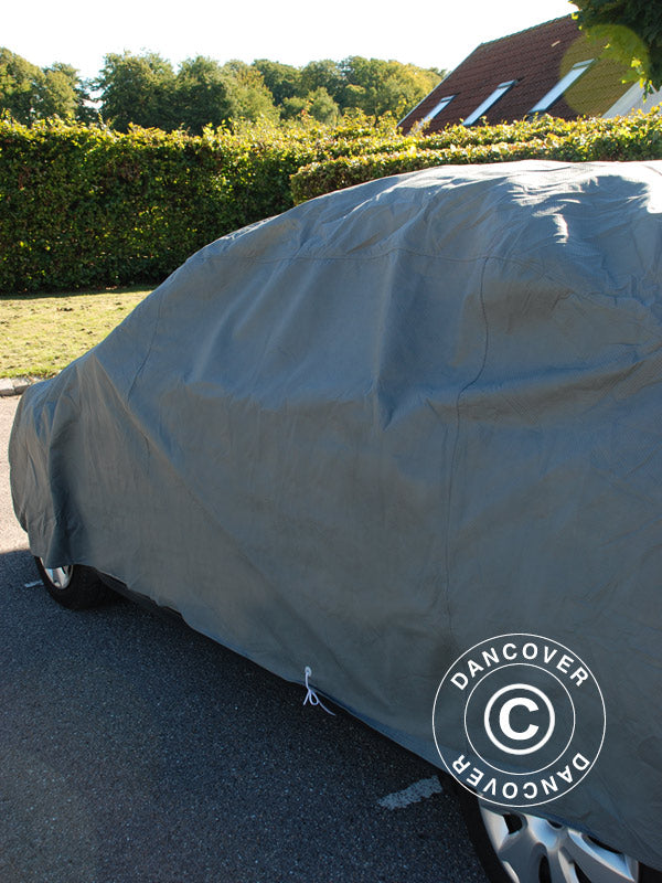 Car Cover Premium Plus, 4.96x1.79x1.27 m, Grey