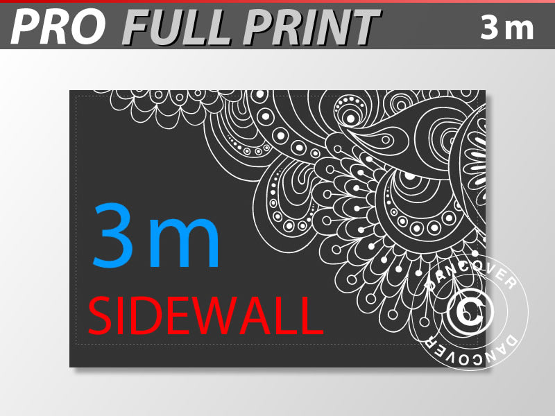 Printed sidewall 3 m for FleXtents PRO