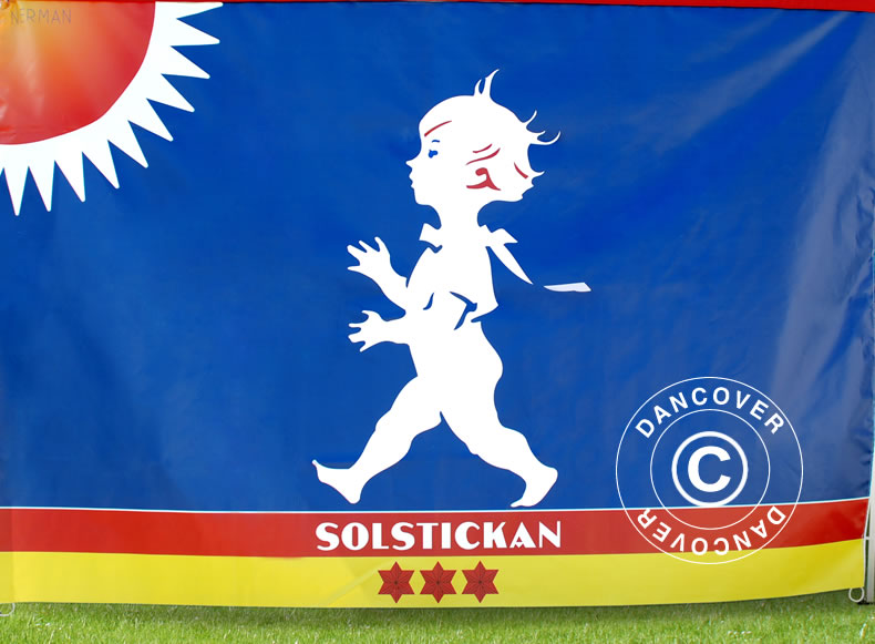 Printed sidewall 8 m for FleXtents PRO