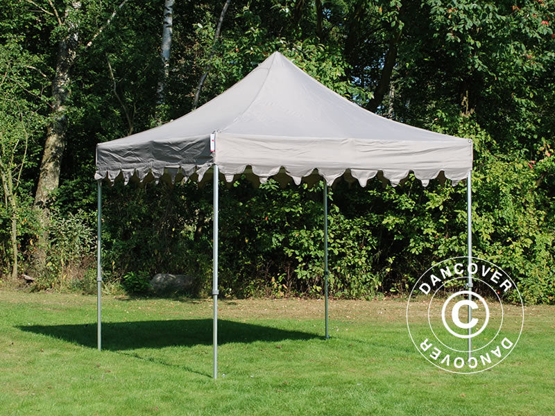 Pop up gazebo FleXtents PRO "Morocco" 3x3 m Latte, incl. 4 sidewalls