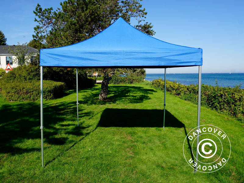 Pop up gazebo FleXtents PRO Steel 3x3 m Blue
