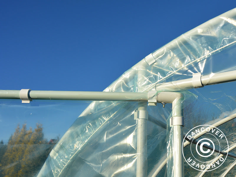 Polytunnel Greenhouse 130, 3x4x2.1 m, 12 m², Transparent