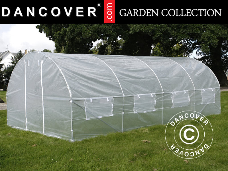Polytunnel Greenhouse 3x6x2 m, 18 m², Transparent