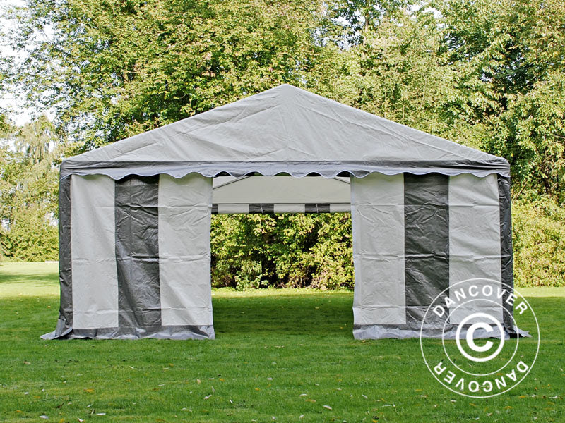 Marquee PLUS 4x8 m PE 700, Grey/White