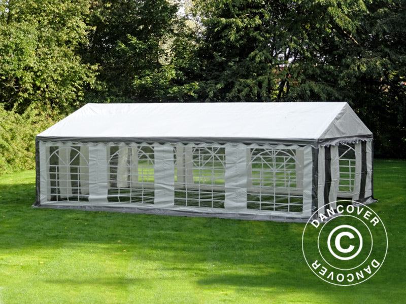 Marquee PLUS 4x8 m PE 700, Grey/White