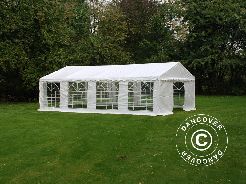 Marquee PLUS 4x8 m PE 700, White