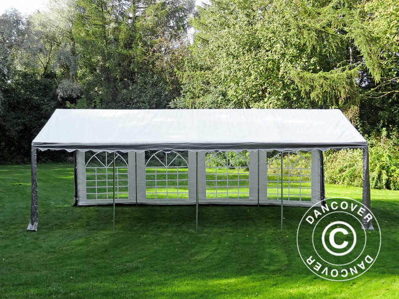 Marquee PLUS 5x8 m PE 700, Grey/White