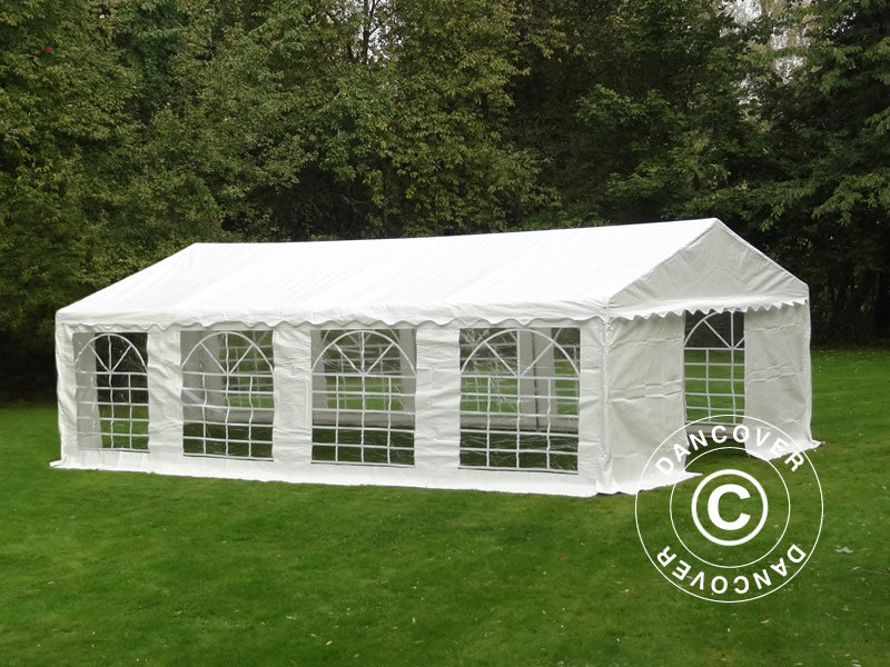 Marquee PLUS 5x8 m PE 700, White + Ground bar