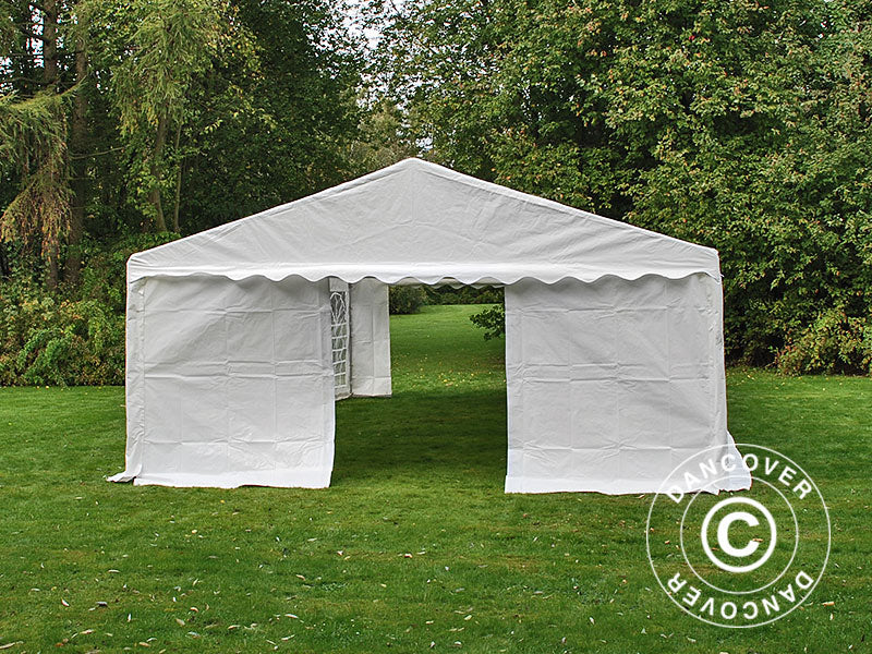 Marquee PLUS 5x10 m PE 700, White + Ground bar