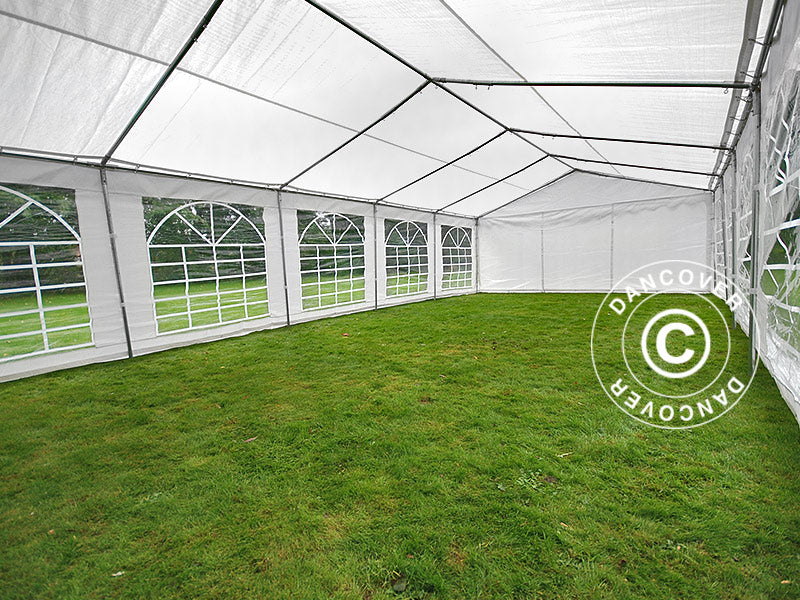 Marquee PLUS 5x10 m PE 700, White + Ground bar