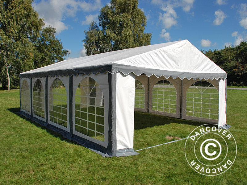 Marquee Original 4x8 m PVC 900, Grey/White