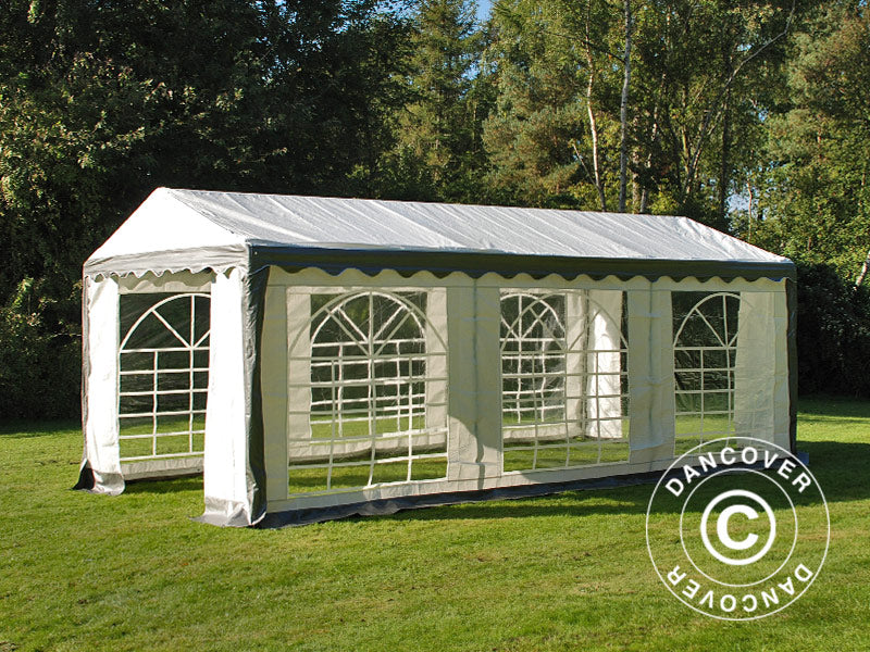 Marquee PLUS 4x6 m PE 700, Grey/White