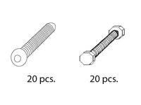 Bag w/bolts & locknuts