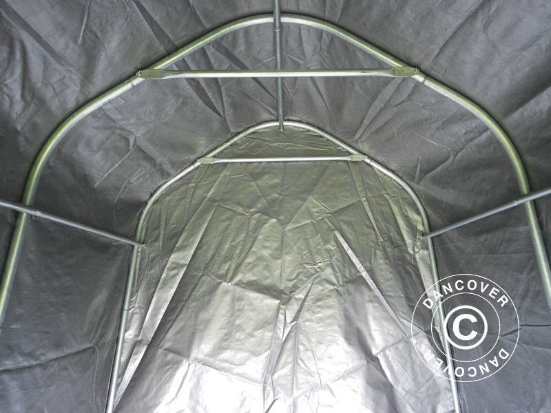 Storage tent PRO 2x2x2 m PE, Grey