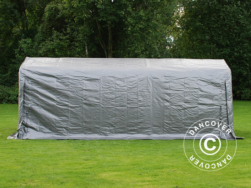 Storage tent PRO 2.4x6x2.34 m PE, Grey
