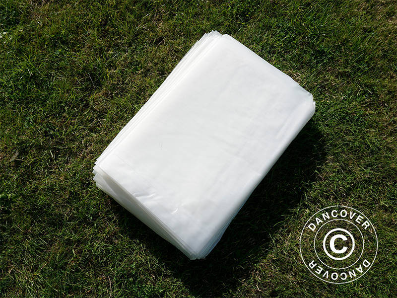 Tarpaulin 5x8 m, PE 90 g/m², Translucent
