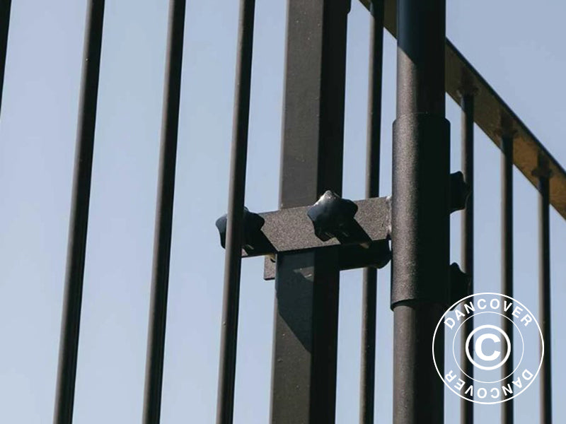 Parasol bracket vertical f/ balcony Grid, Black