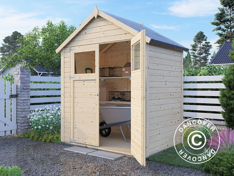 Wooden Shed, Bertilo Sylt 1, 1.8x1.2x2.25 m, 2.16 m²