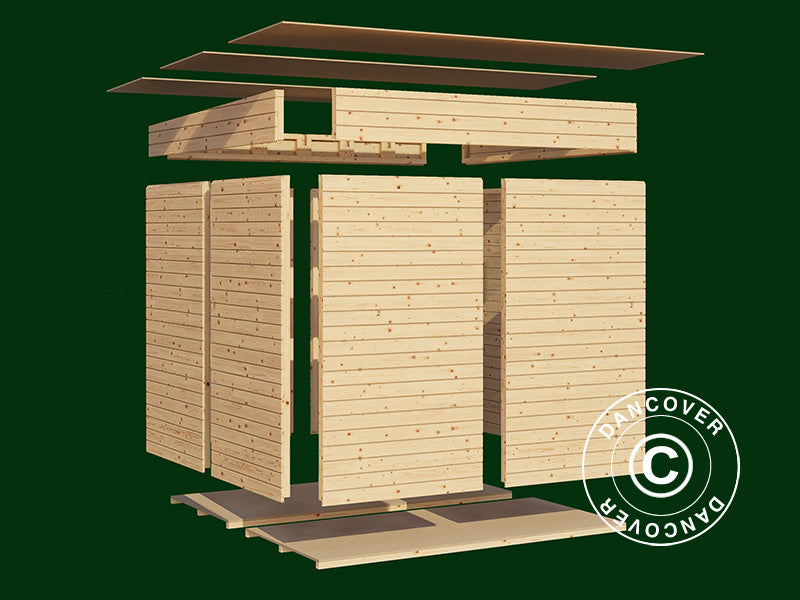 Wooden Shed, Bertilo Amrum 1, 1.8x1.2x2.11 m, 2.16m²
